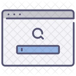 Website search engine  Icon