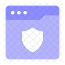 Secure Website Webpage Icon