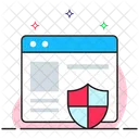 Internet Security Web Security Web Protection Icon