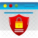 Website Security  Icon