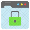 Website Security Webpage Icon