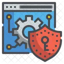 Website Security Website Webpage Icône