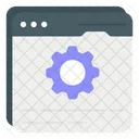 Website Services Technical Support Site Maintenance Icon