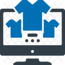 웹사이트 쇼핑 전자상거래 웹사이트 아이콘