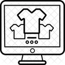 웹사이트 쇼핑 전자상거래 웹사이트 아이콘