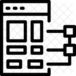 Sitemap der Website  Symbol