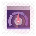 Website Speedometer  Icon
