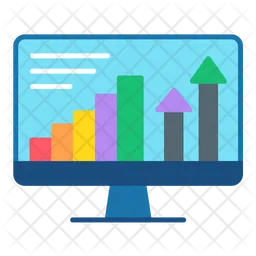 Website Statistics  Icon