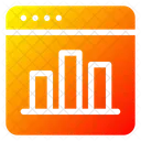 Website Statistiken Statistiken Geschaft Symbol