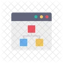Website Structure  Icon