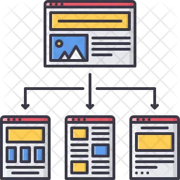 Website structure  Icon