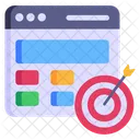 Website Target  Icon