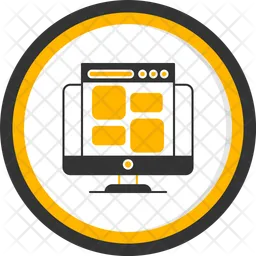 Website Template  Icon