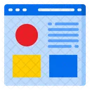 Website Template  Icon