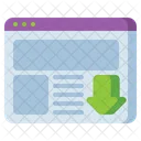Website Template Web Template Web Layout Icon