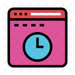 Website-Timeout  Symbol