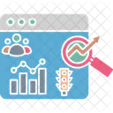 Website Traffic  Icon