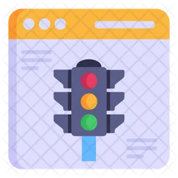 Website Traffic  Icon