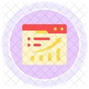 Website traffic  Icon