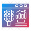 Website Seo Traffic Icon