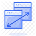 Website Transfer  Icon