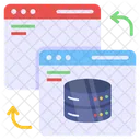 Website Transfer Webpage Transfer Website Exchange Icon