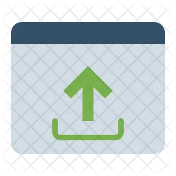 Website Upload  Icon