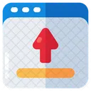 Web Upload Website Upload Data Transfer Icon