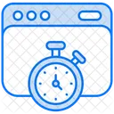 Website uptime  Icon