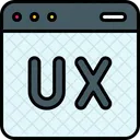 Website Ux Design  Icon