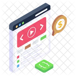 Website Video  Icon