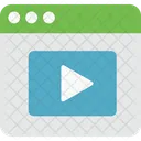 Website video  Icon