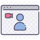 Website Video Call Icon