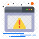 Website Warning  Icon