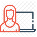 Website Webseite Besucher Symbol