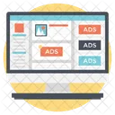 Website Werbung Site Symbol