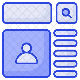 Website Wireframe  Icon