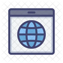 Website World  Icon