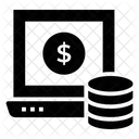 Website zur Datenmonetarisierung  Symbol