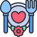 Wedding Banquet Meal Icon