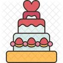 Wedding Cake Celebration 아이콘