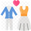 Wedding Wedding Dress Wedding Clothe Icon