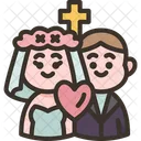 Wedding Marriage Couple Icon