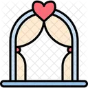 Wedding Arch Wedding Love Icon