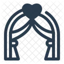 Wedding Arch Wedding Love Icon