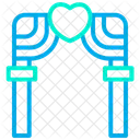 Arch Love Heart Icon