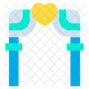 Arch Love Heart Icon