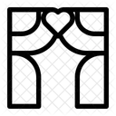 Wedding Arch Wedding Love Icon