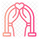 Wedding Arch Wedding Arbour Icon