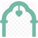 Celebration Wedding Wedding Arbour Icon